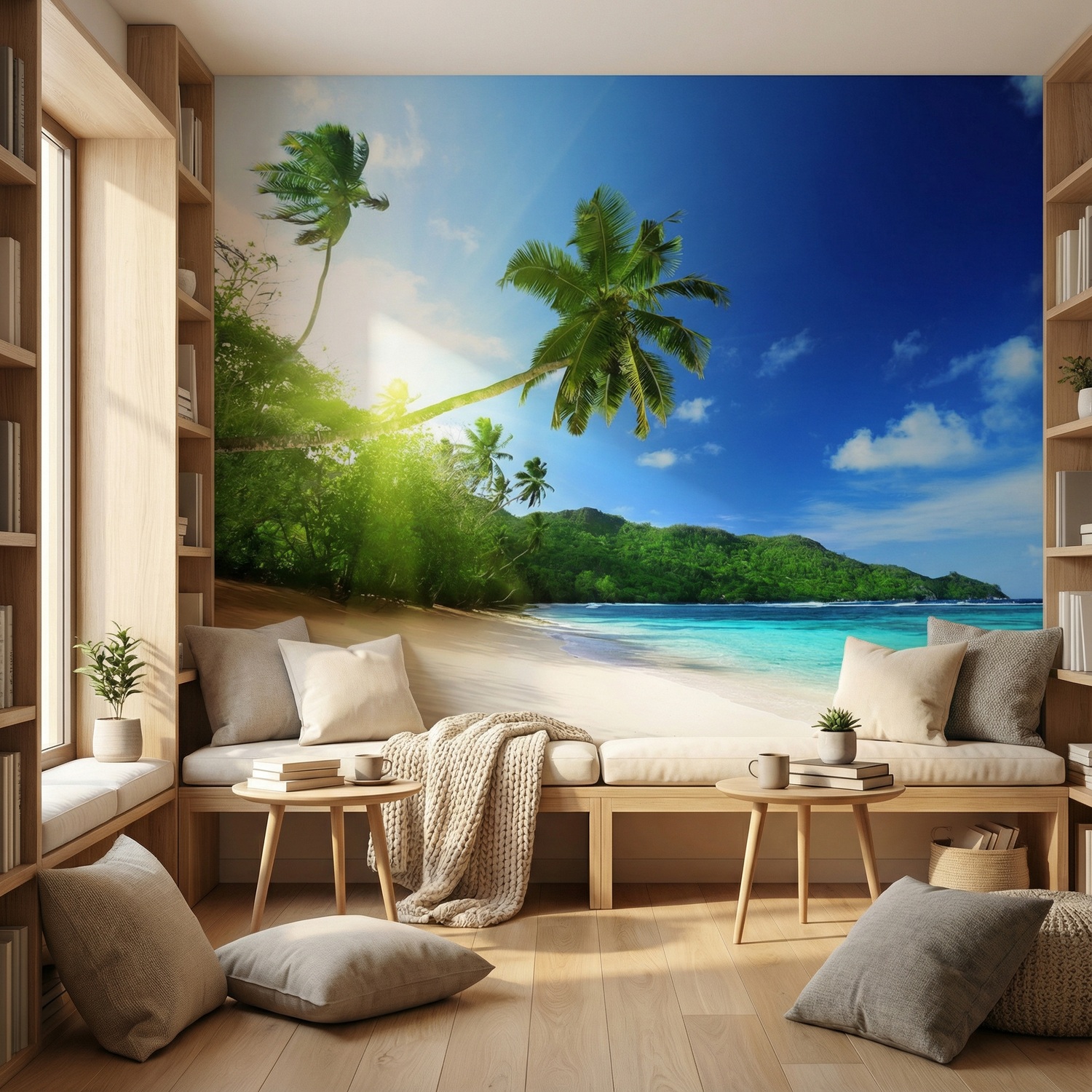 Wall Murals: Cuban Beach