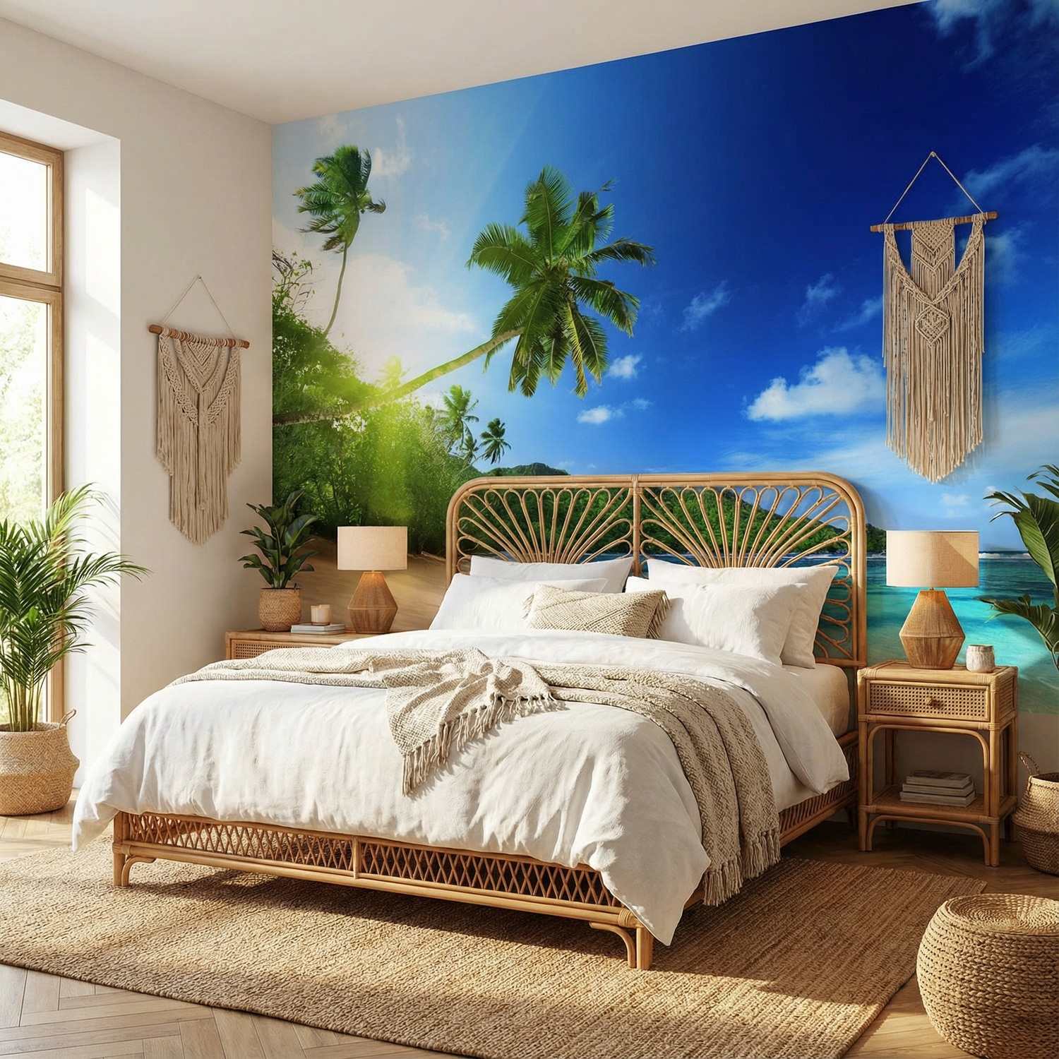 Wall Murals: Cuban Beach