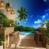 Wall Murals: Cuban Beach 4