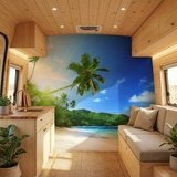 Wall Murals: Cuban Beach 8
