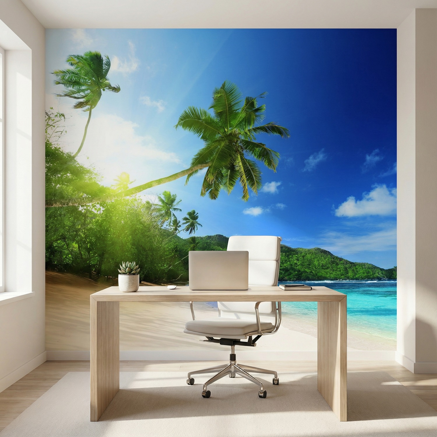 Wall Murals: Cuban Beach
