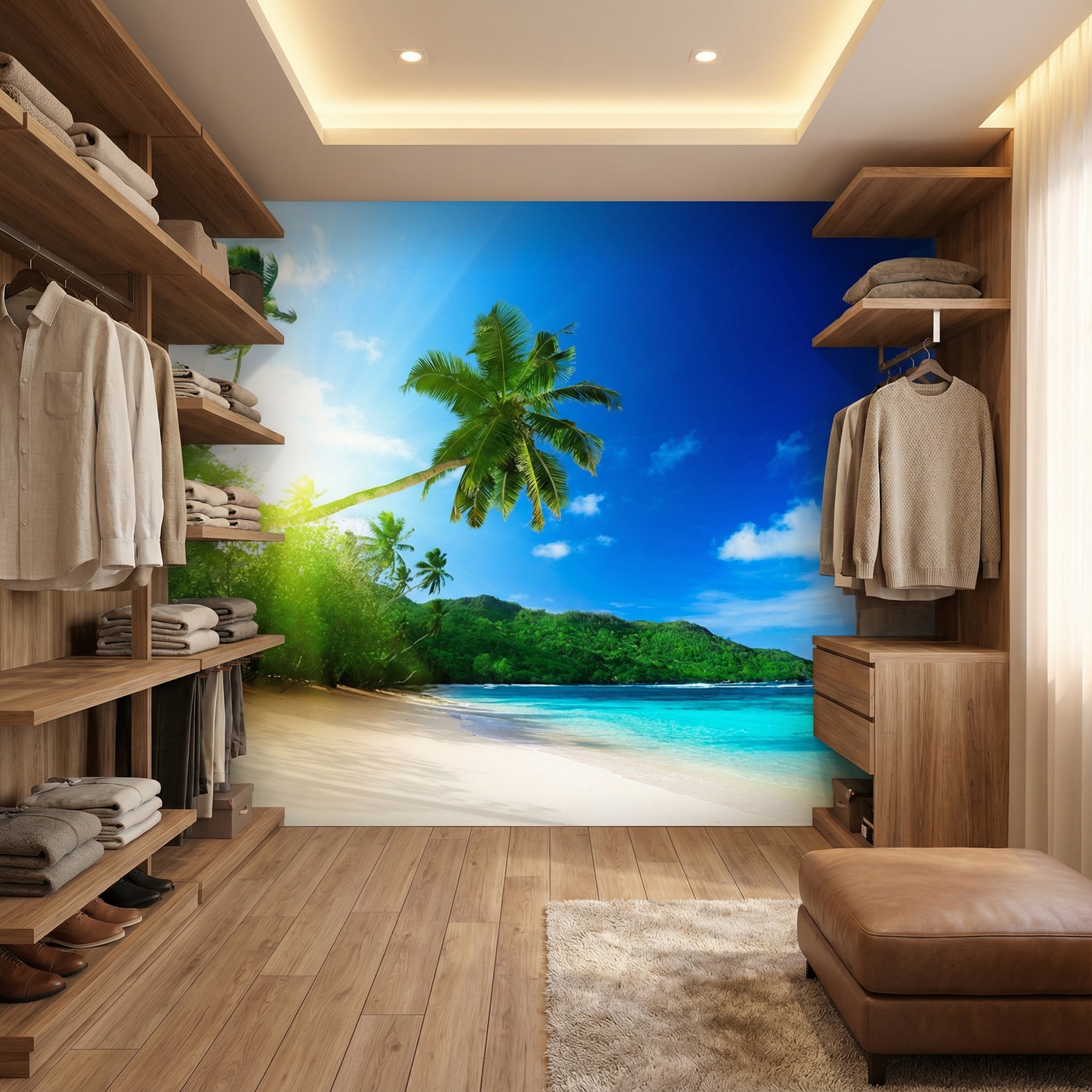 Wall Murals: Cuban Beach