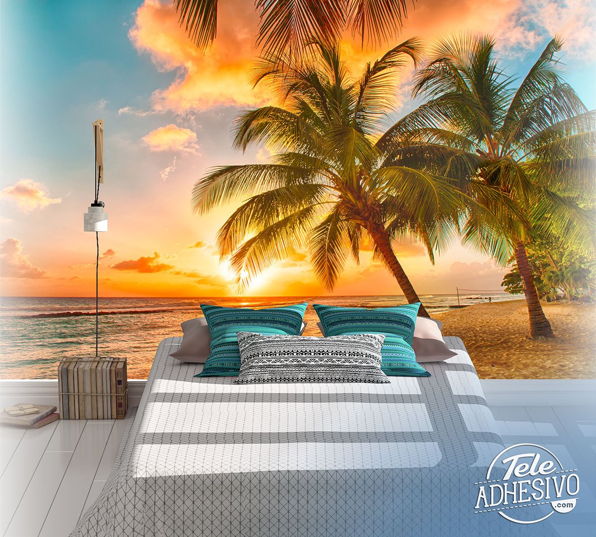 Wall Murals: Hawaiian Beach