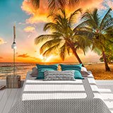 Wall Murals: Hawaiian Beach 2