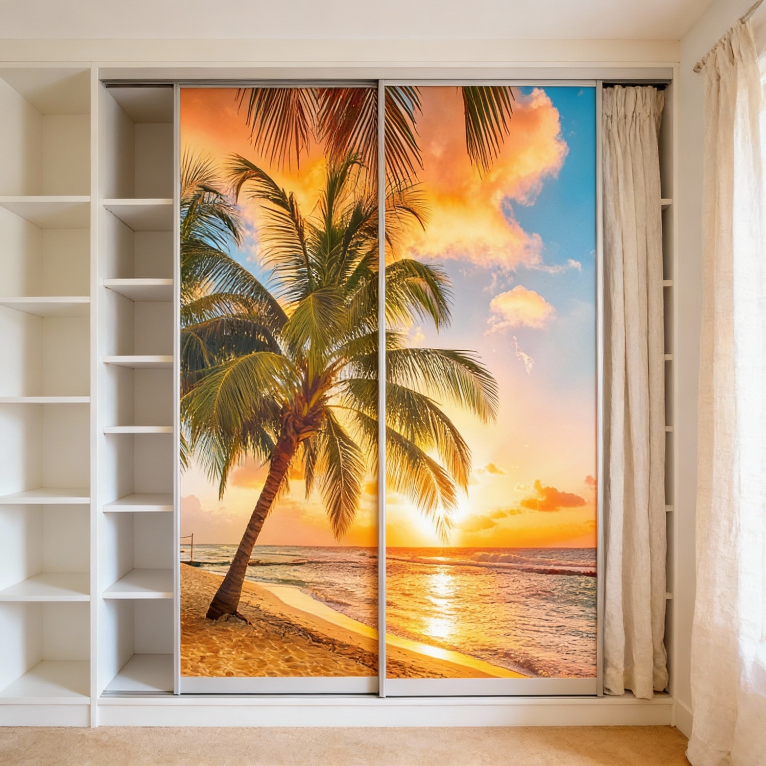 Wall Murals: Hawaiian Beach