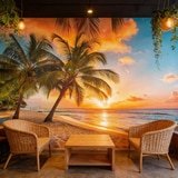 Wall Murals: Hawaiian Beach 13