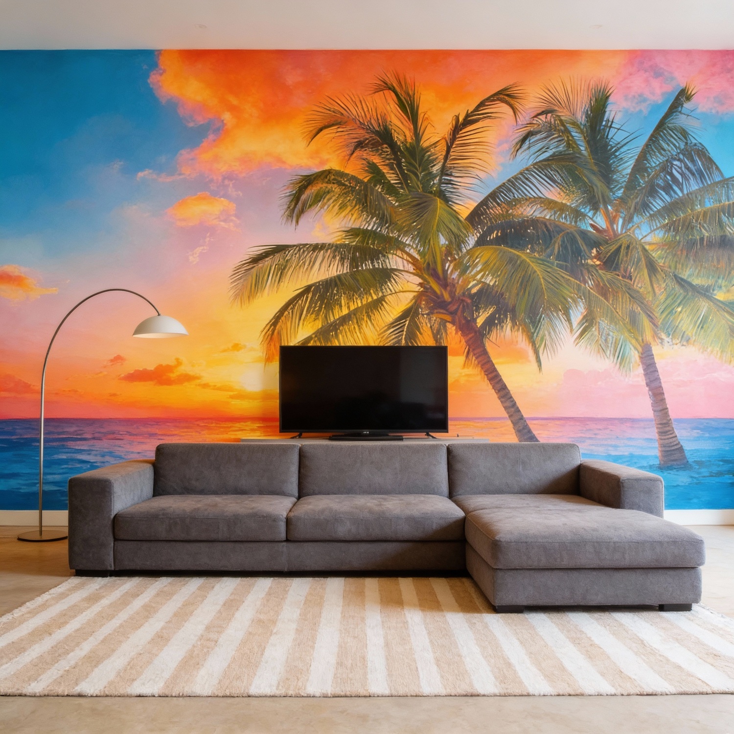 Wall Murals: Hawaiian Beach