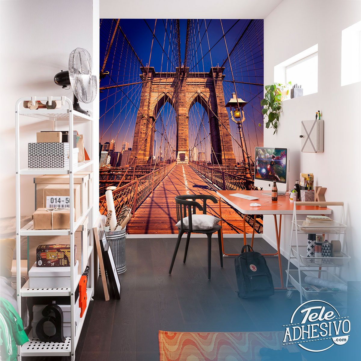 Wall mural From Brooklyn Bridge