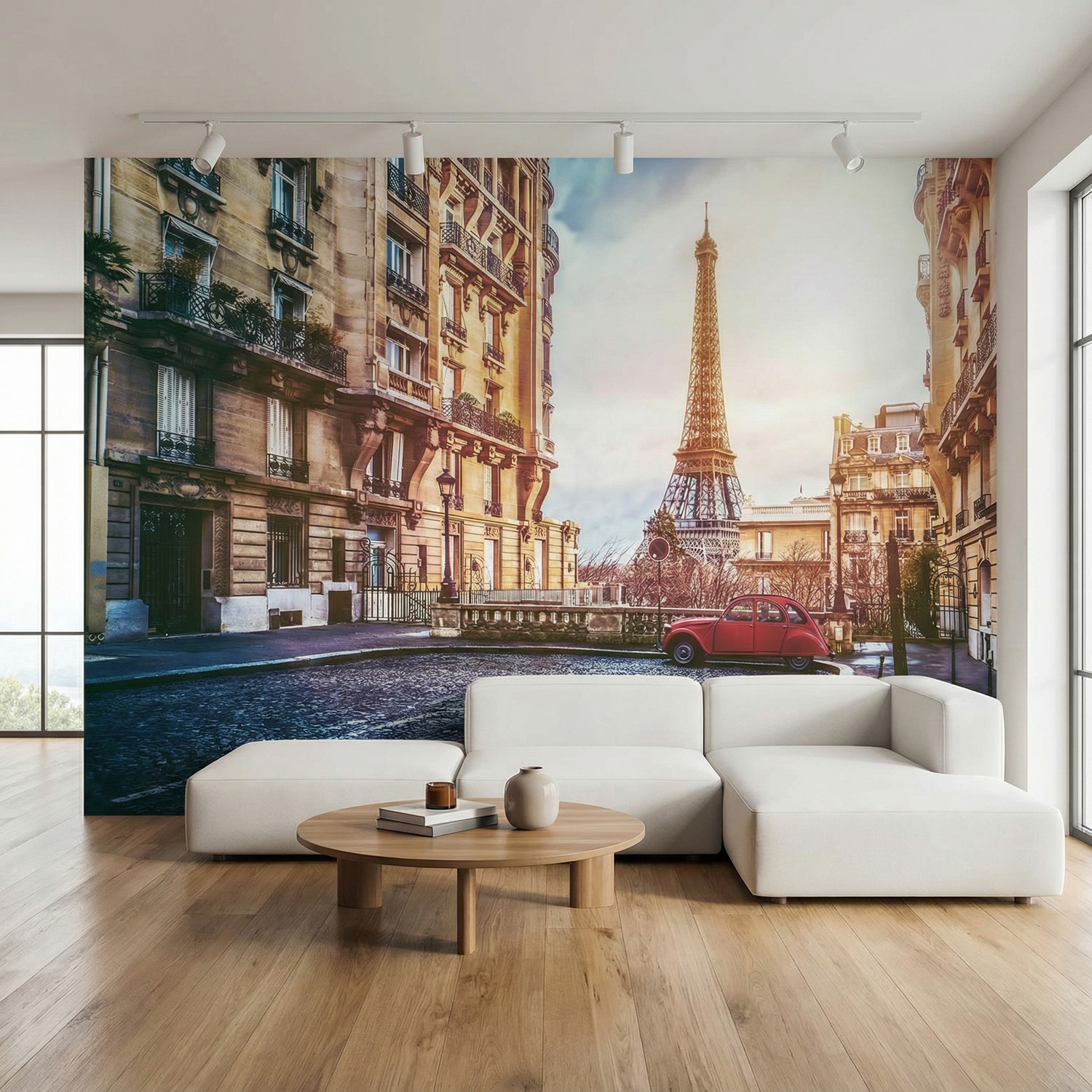 Wall Murals: Old quarter of Paris
