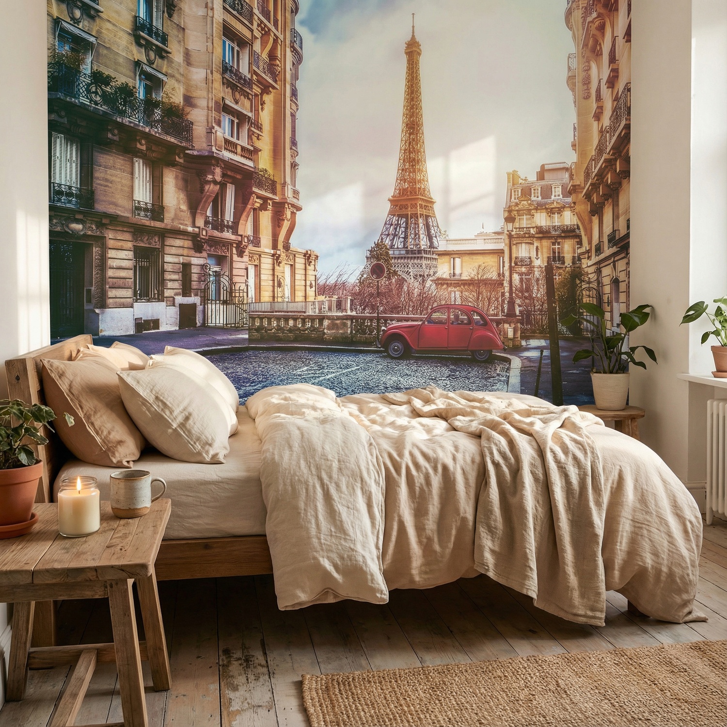 Wall Murals: Old quarter of Paris