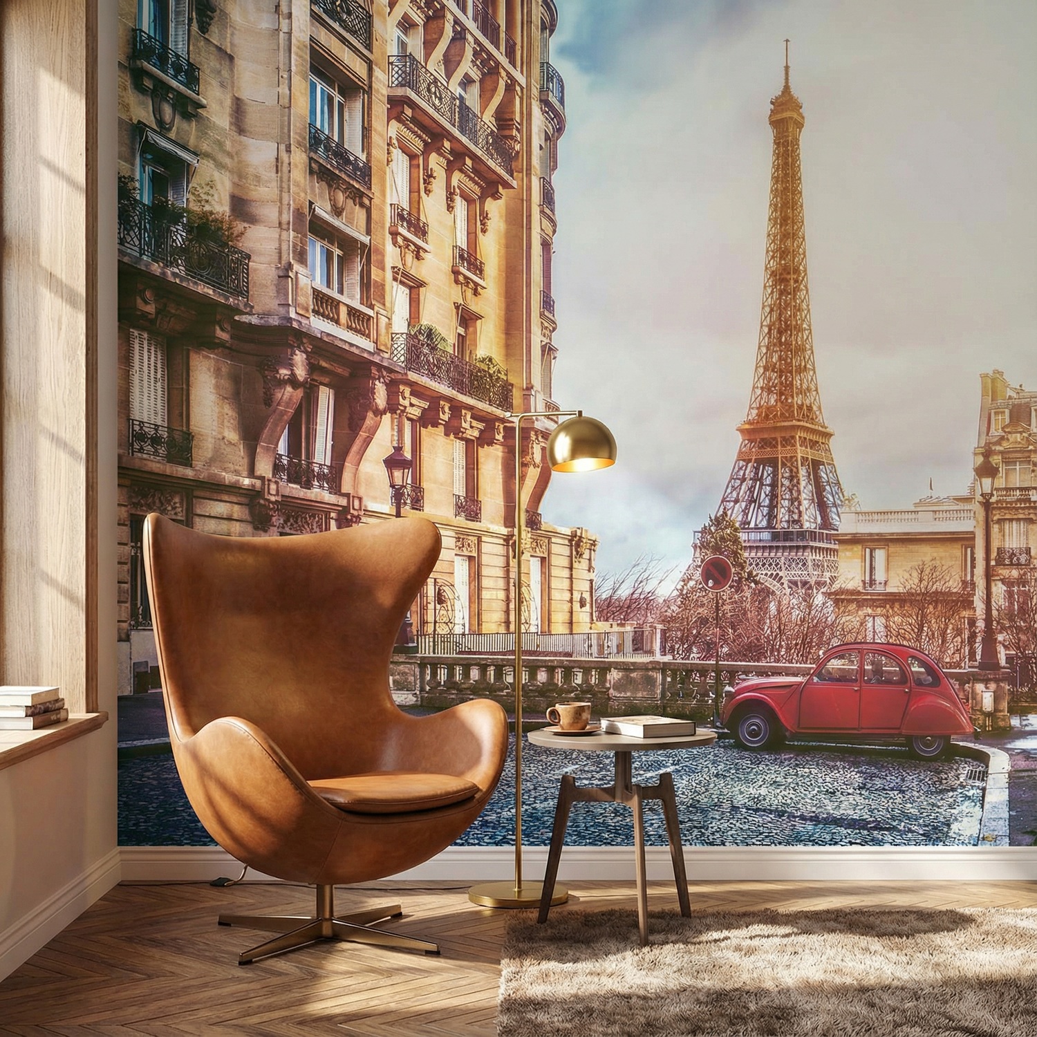 Wall Murals: Old quarter of Paris