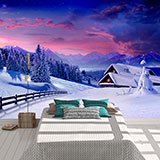 Wall Murals: Cottage in the Alps 2