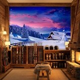 Wall Murals: Cottage in the Alps 12