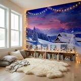 Wall Murals: Cottage in the Alps 15