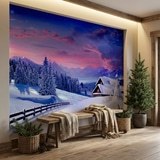 Wall Murals: Cottage in the Alps 16