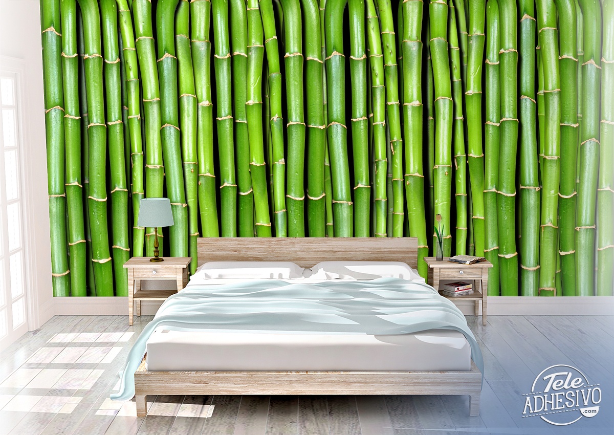 Wall mural Bamboo Wall