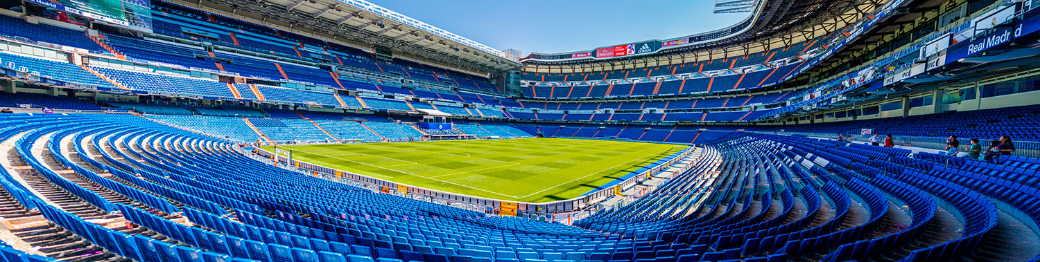 Wall Murals: Panoramic view of Santiago Bernab&eacute;u
