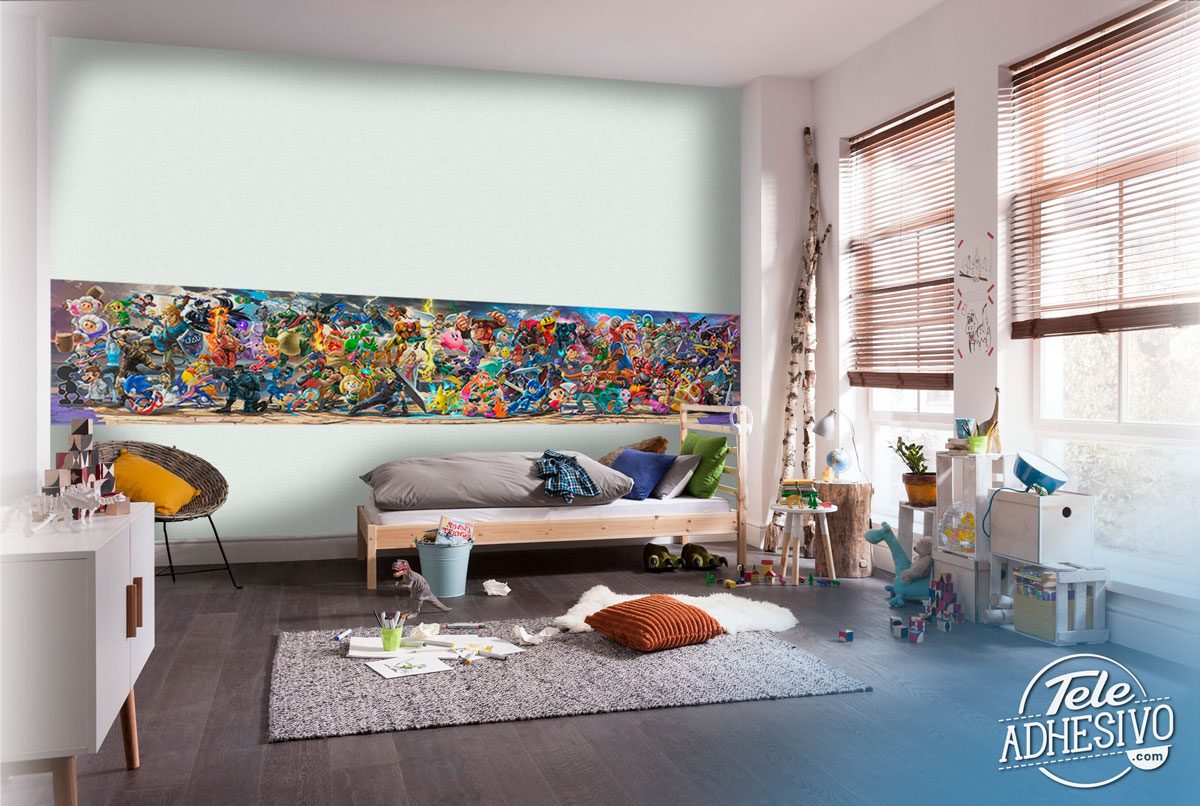 Wall Murals: Super Smash Bros Ultimate