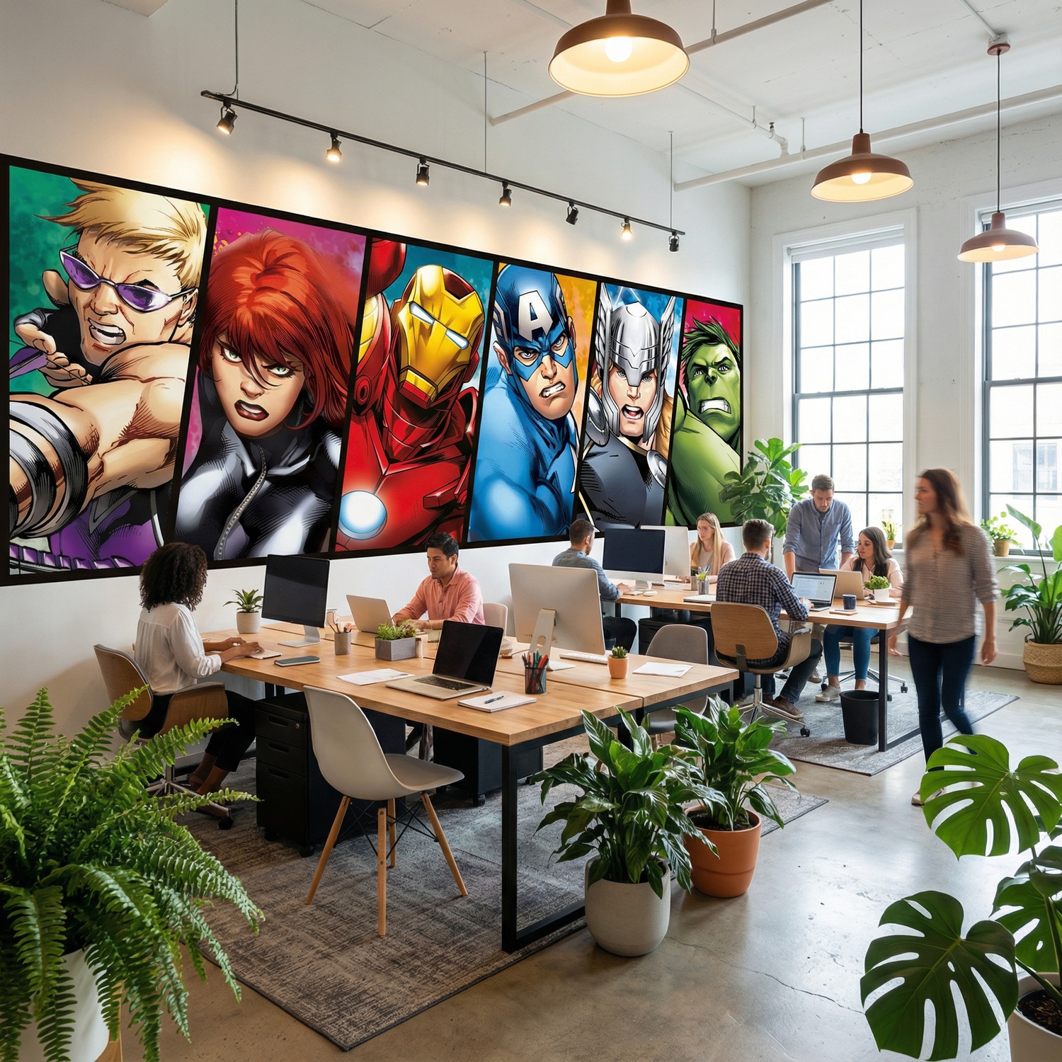 Wall Murals: Avengers
