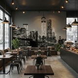 Wall Murals: Manhattan in black and white 13