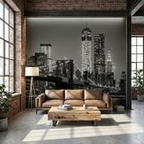 Wall Murals: Manhattan in black and white 16