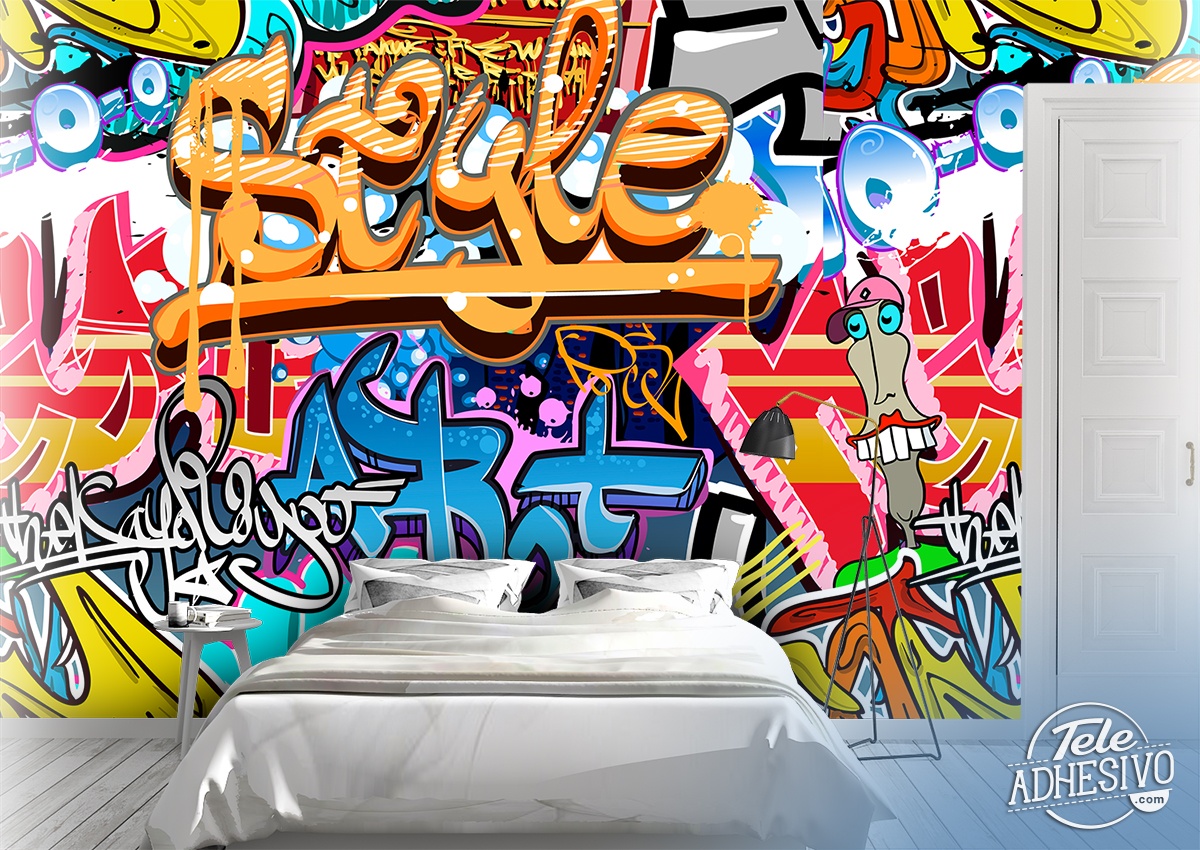 Wall Murals: Graffiti