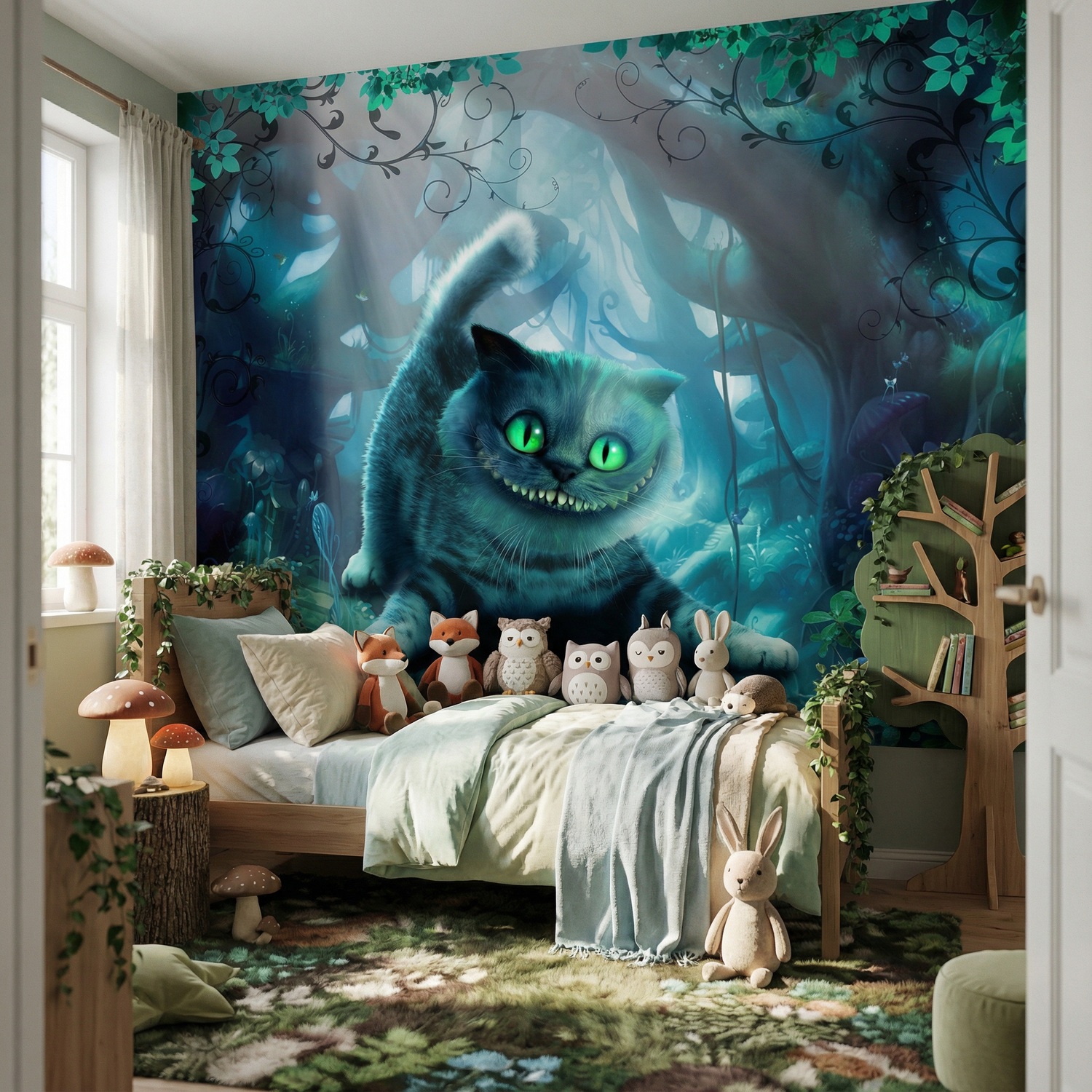Wall Murals: Cheshire Cat