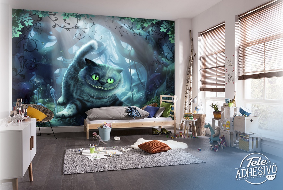 Wall Murals: Wonderland Cat