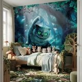 Wall Murals: Cheshire Cat 2