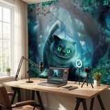 Wall Murals: Cheshire Cat 13