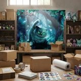 Wall Murals: Wonderland Cat 20