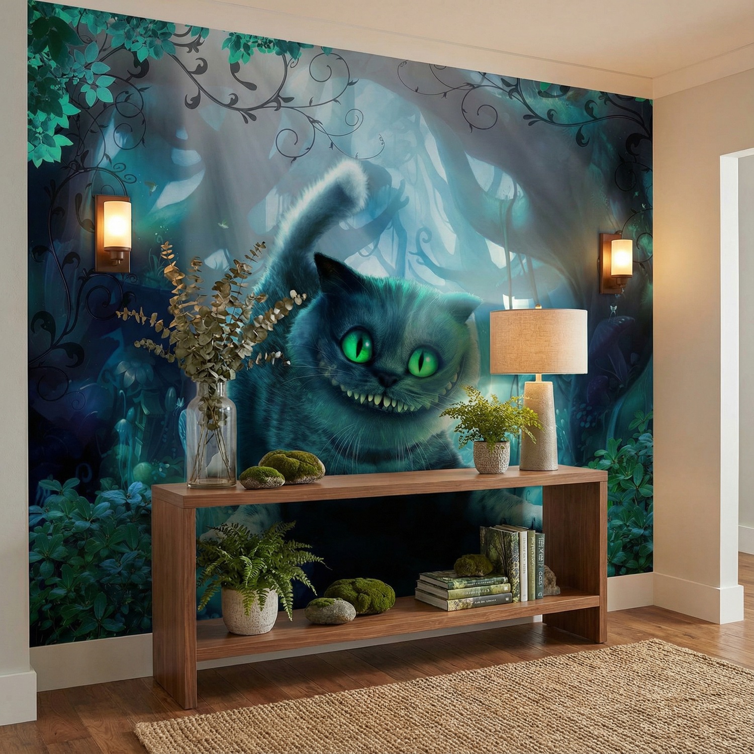 Wall Murals: Wonderland Cat