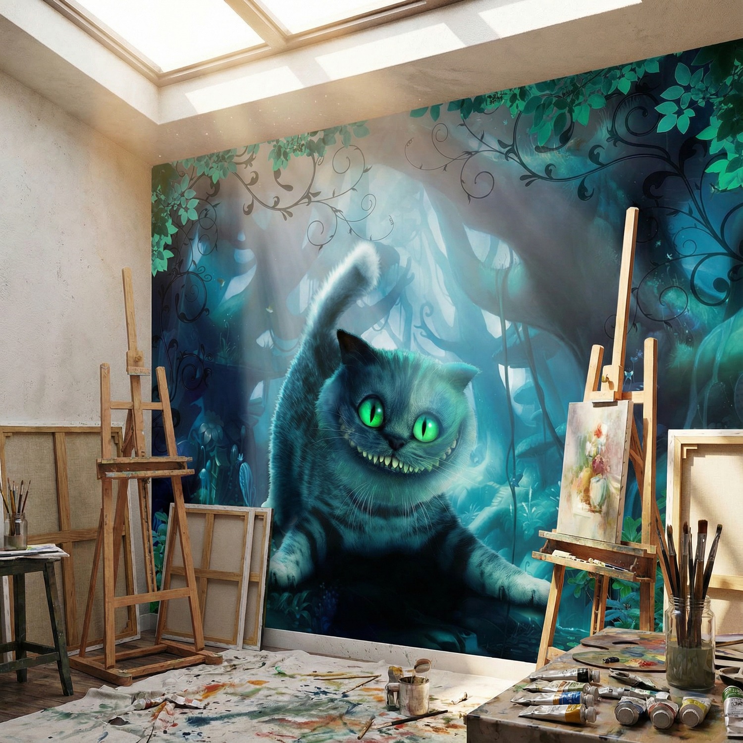 Wall Murals: Cheshire Cat