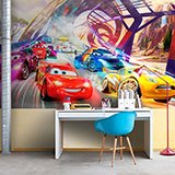 Wall Murals: Cars race, Disney 2