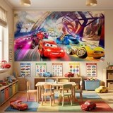 Wall Murals: Cars race, Disney 12