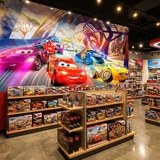 Wall Murals: Cars race, Disney 6