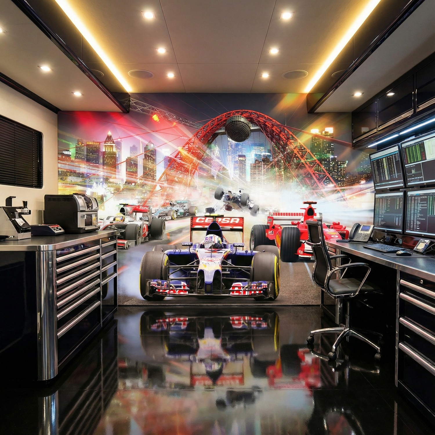 Wall Murals: Formula 1 race