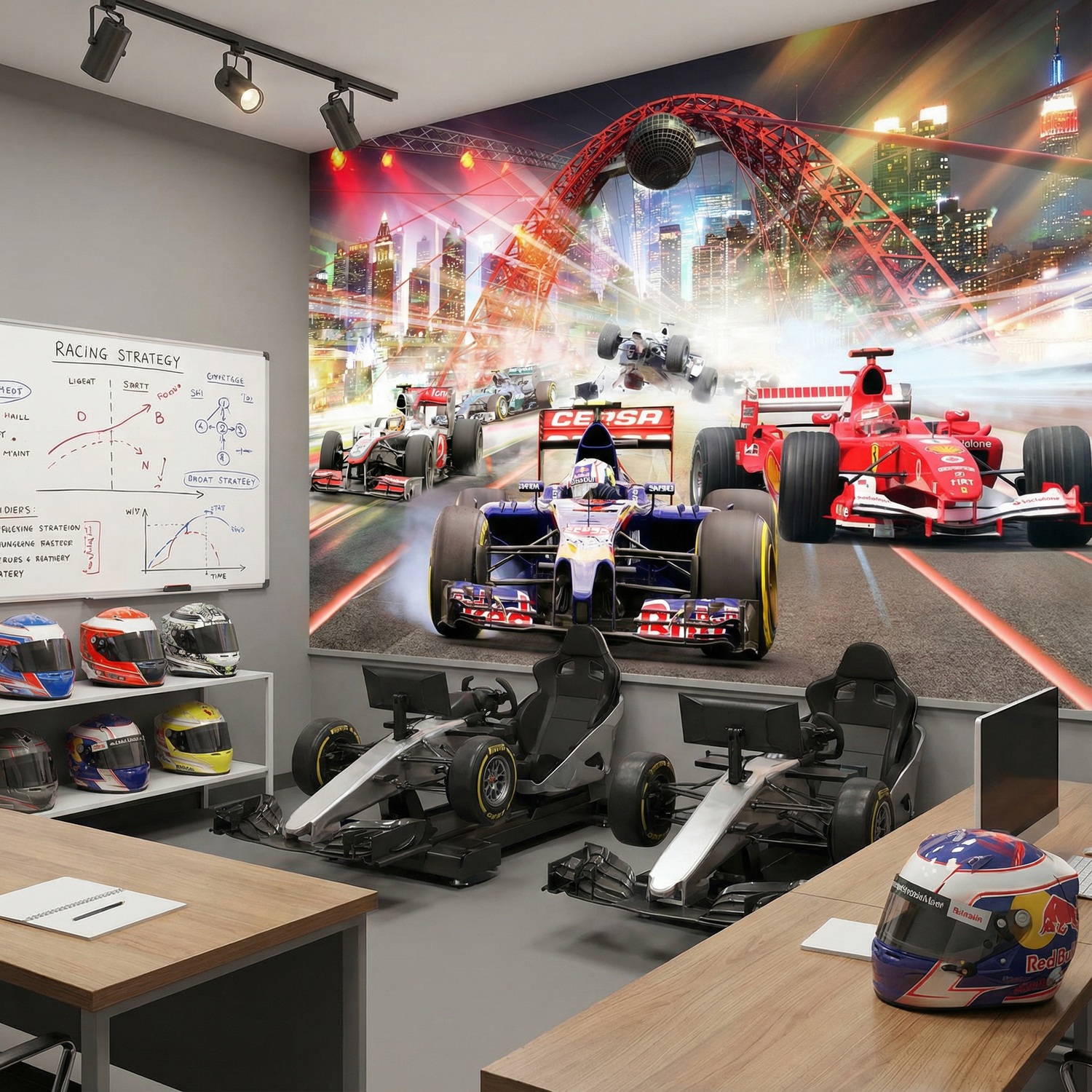 Wall Murals: Formula 1 race