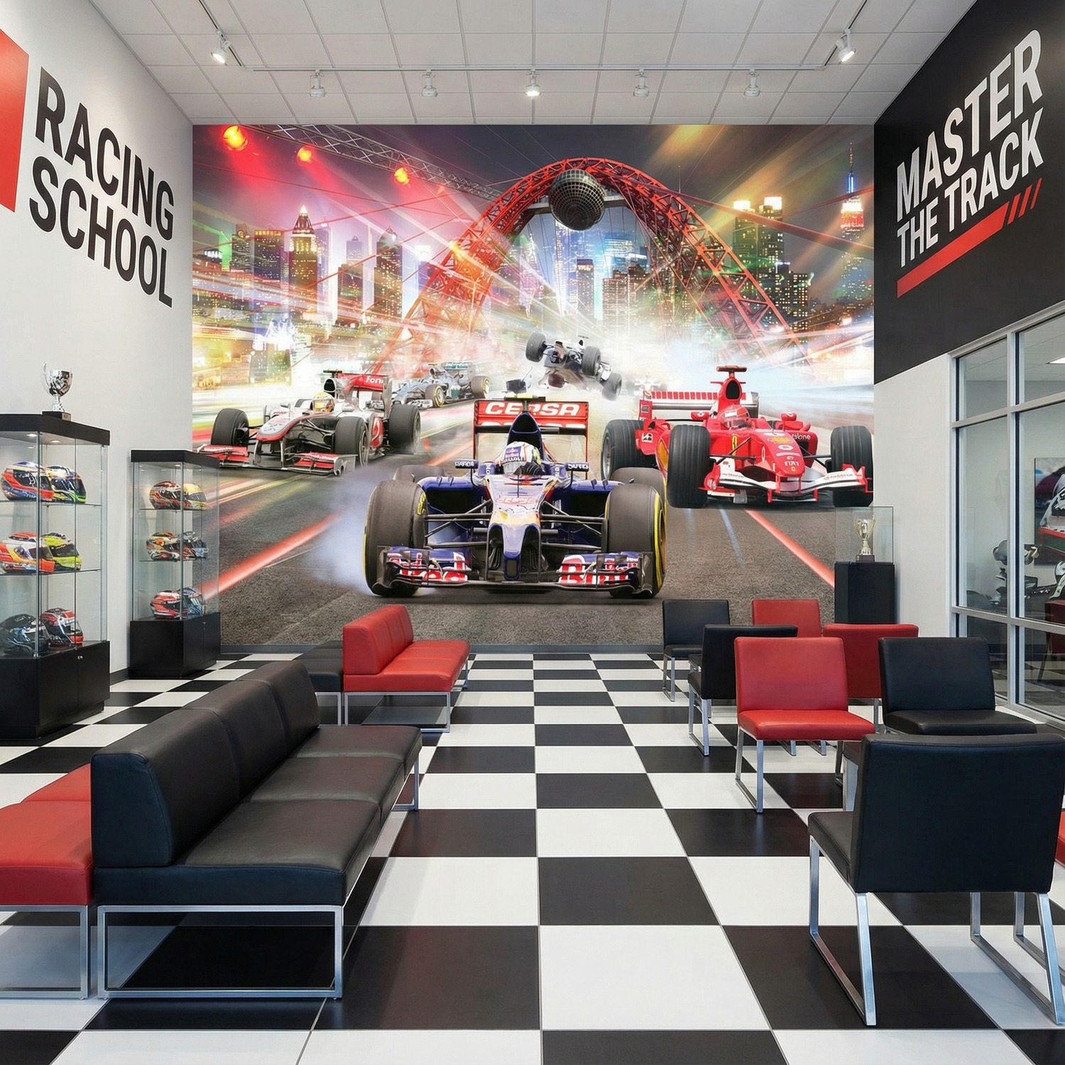 Wall Murals: Formula 1 race