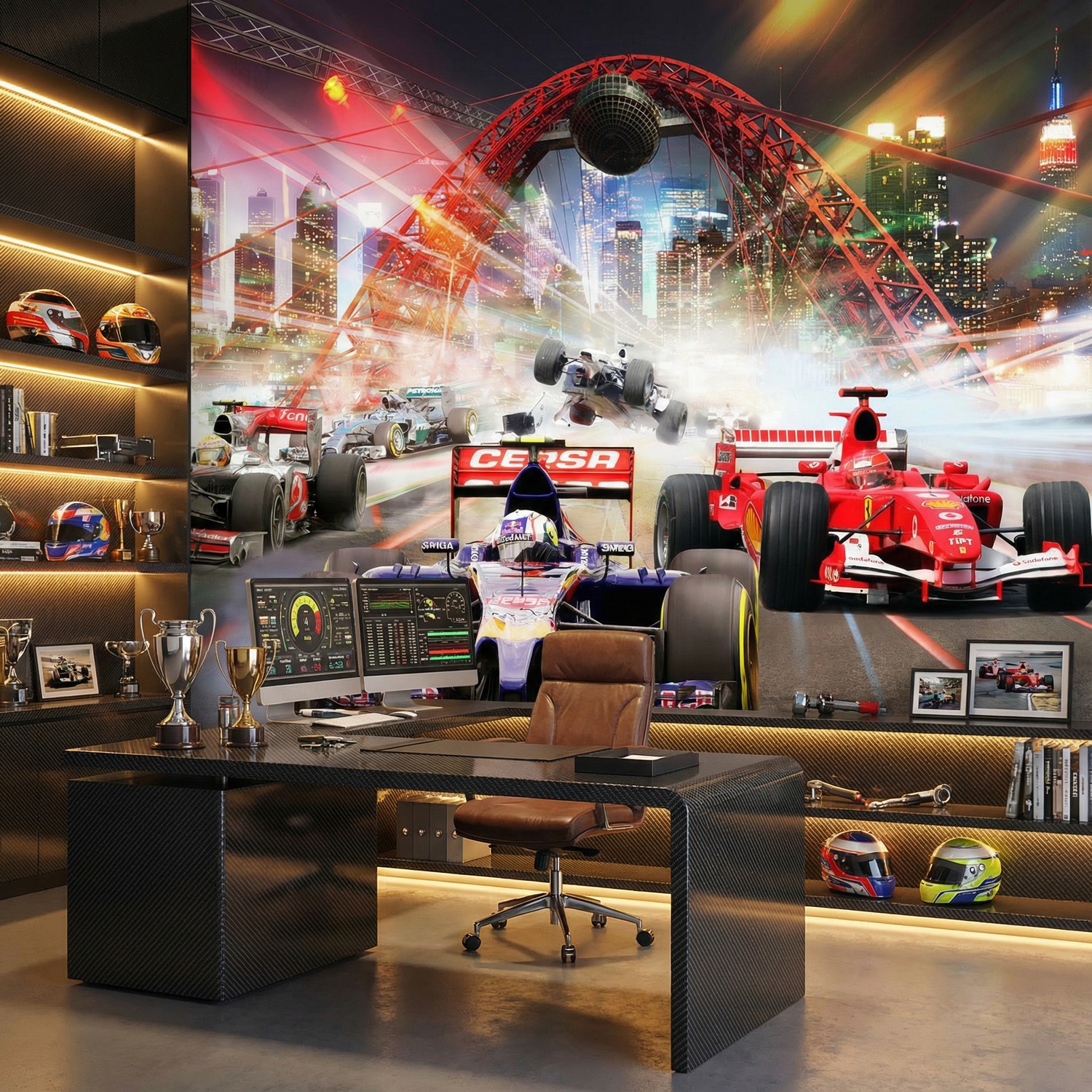 Wall Murals: Formula 1 race