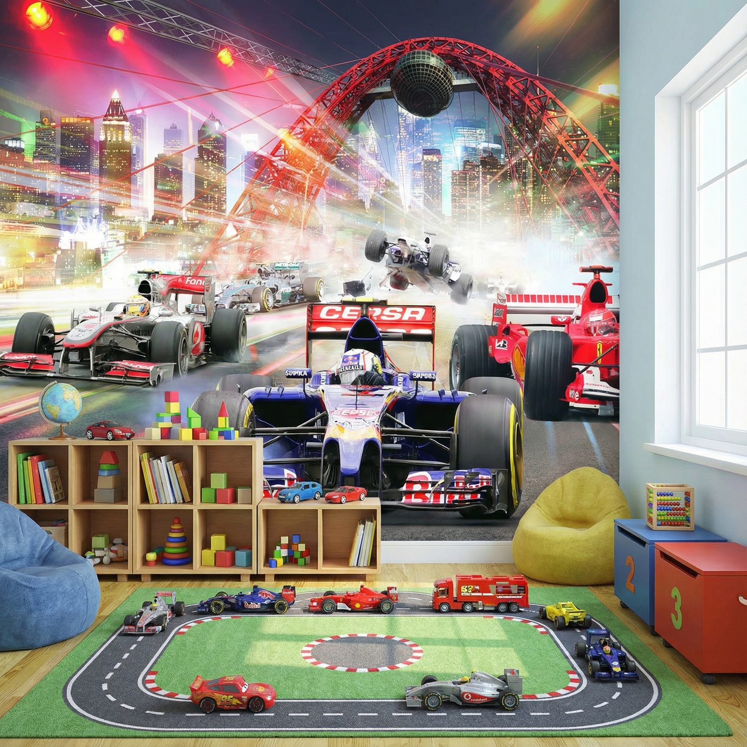 Wall Murals: Formula 1 race