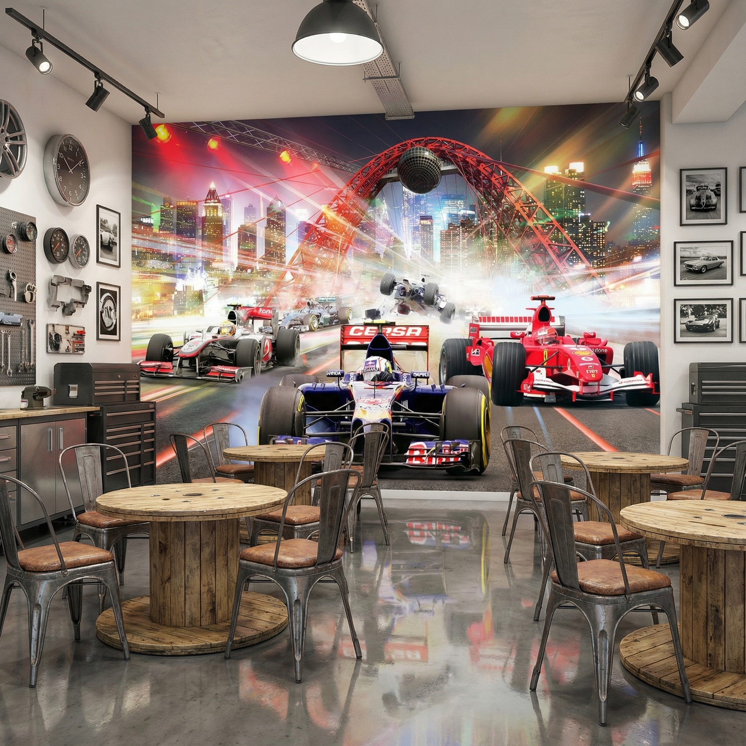 Wall Murals: Formula 1 race