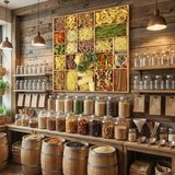Wall Murals: Collage Italian Pasta 19