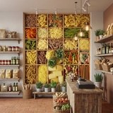 Wall Murals: Collage Italian Pasta 7