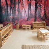 Wall Murals: The Red Forest 17