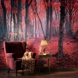 Wall Murals: The Red Forest 5