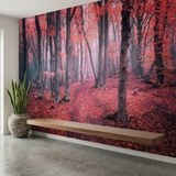 Wall Murals: The Red Forest 7
