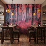 Wall Murals: The Red Forest 10
