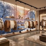 Wall Murals: Dawn in winter 18