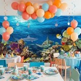 Wall Murals: Turtle in marine currents 18